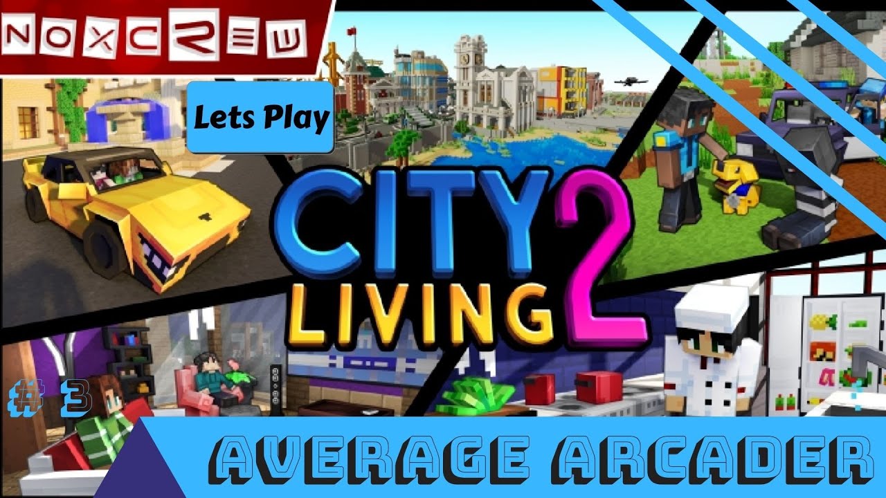 Lets play Minecraft City Living 2/ Ep 3