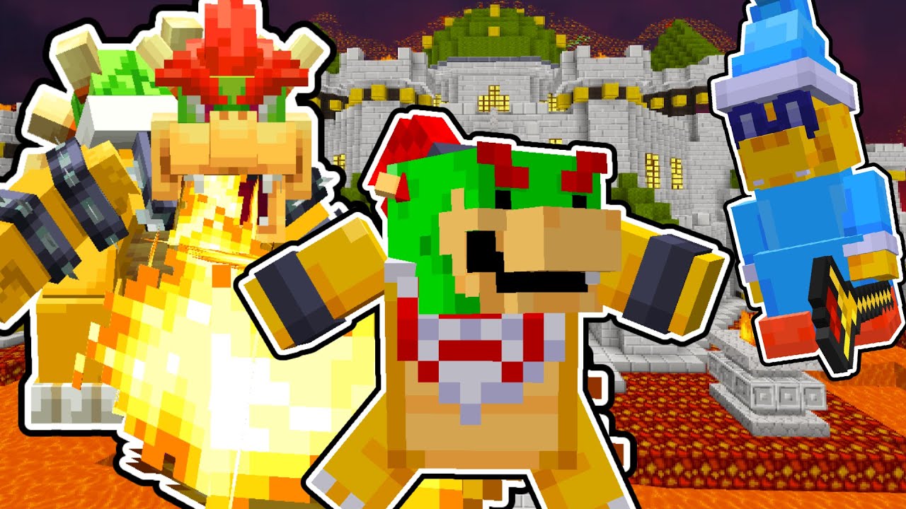 Minecraft | Super Mario World | Bowser Jr Is BANISHED From Bowser's Castle!