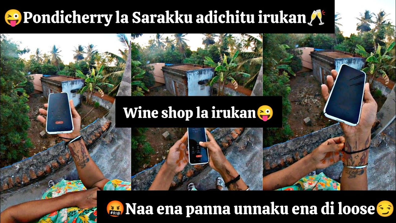 😜Pondicherry la Sarakku adichitu irukan🤣 | My Bestie is Angry🤬 | HTF