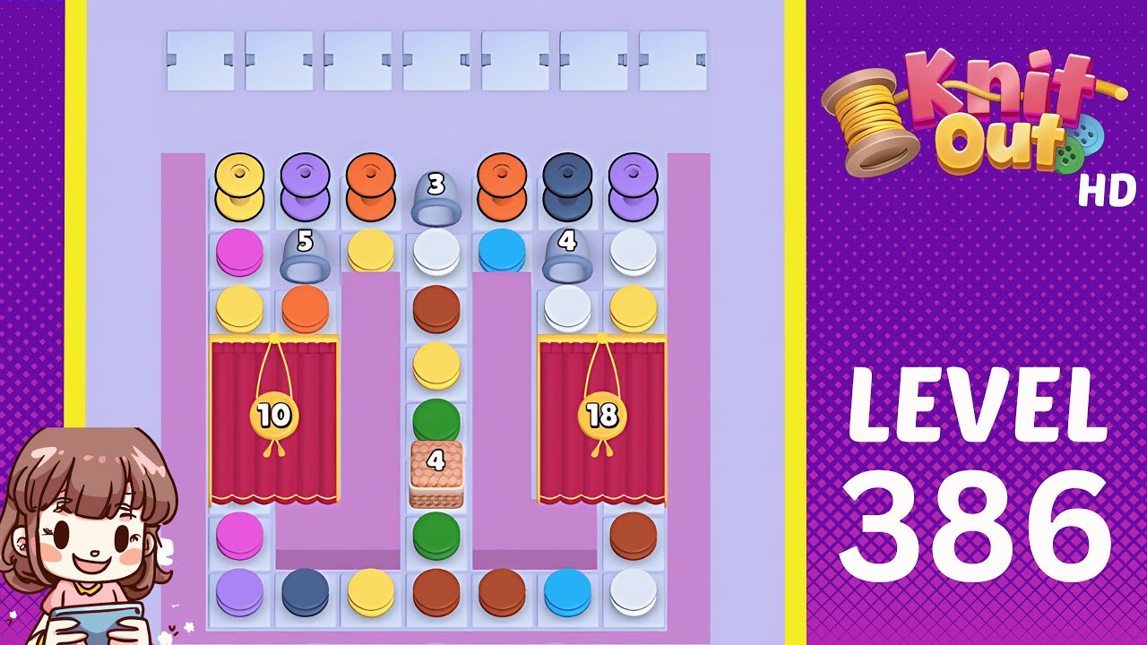 Knit Out Level 386 Solution Walkthrough