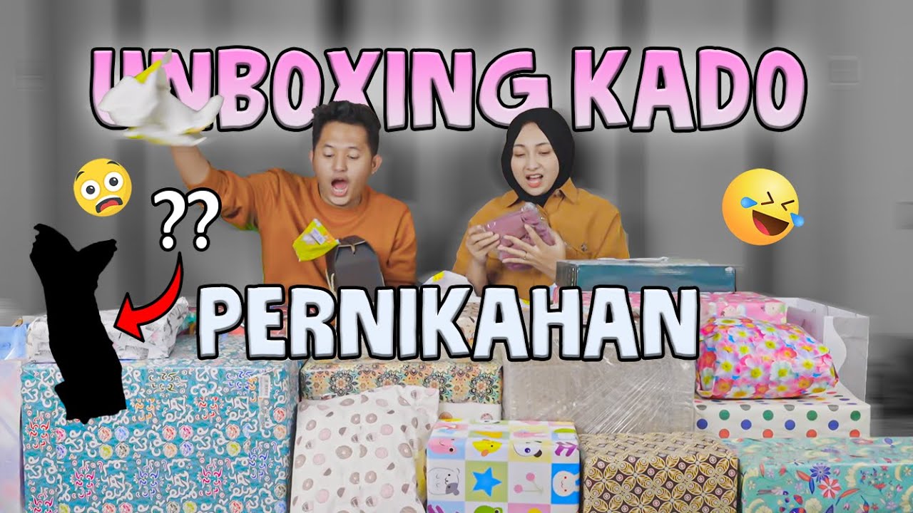 Unboxing Kado Pernikahan Fikrifadlu dan Auzura
