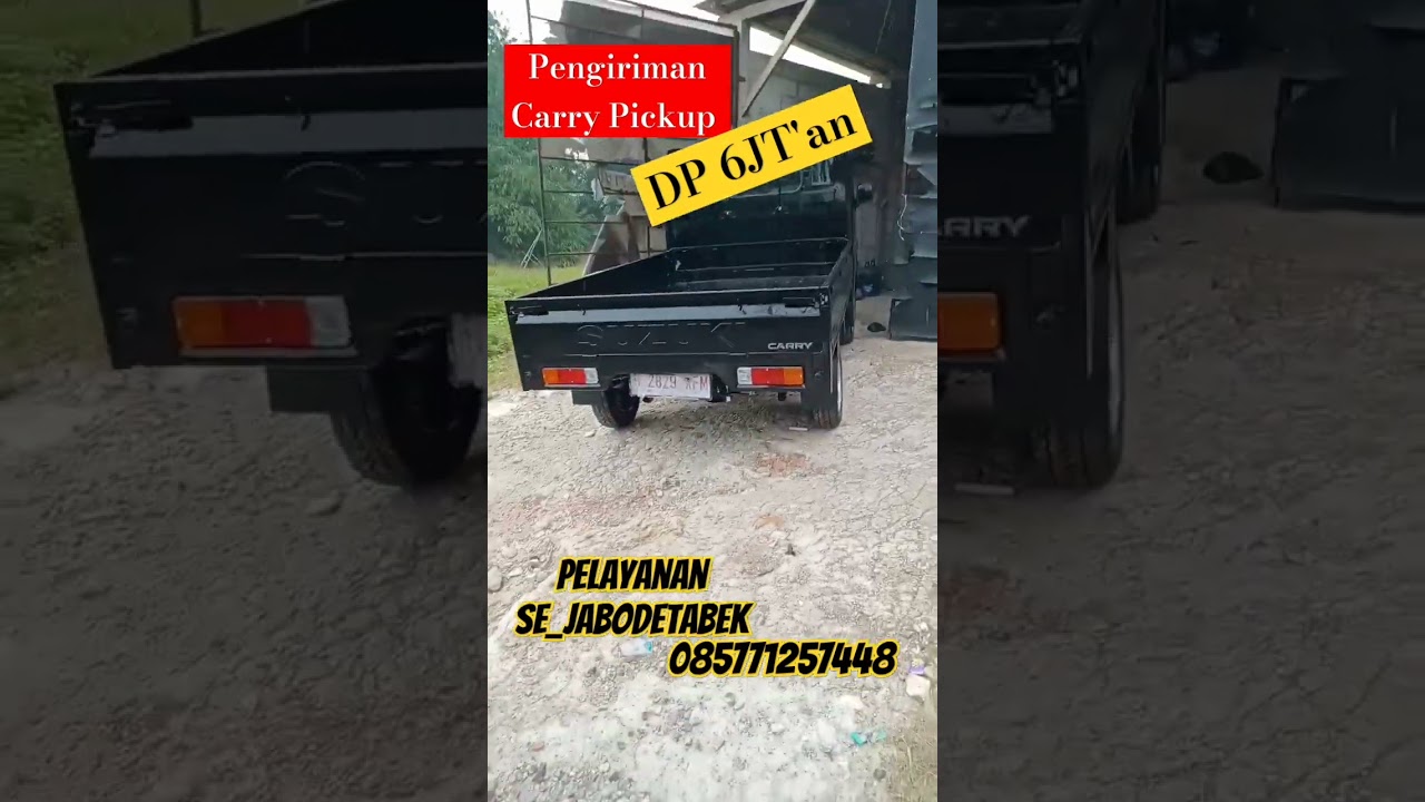 Pengiriman Carry Pickup Pemesanan ke 3Unit. Promo DP murah proses kredit mudah no ribet Cukup DP 6Jt