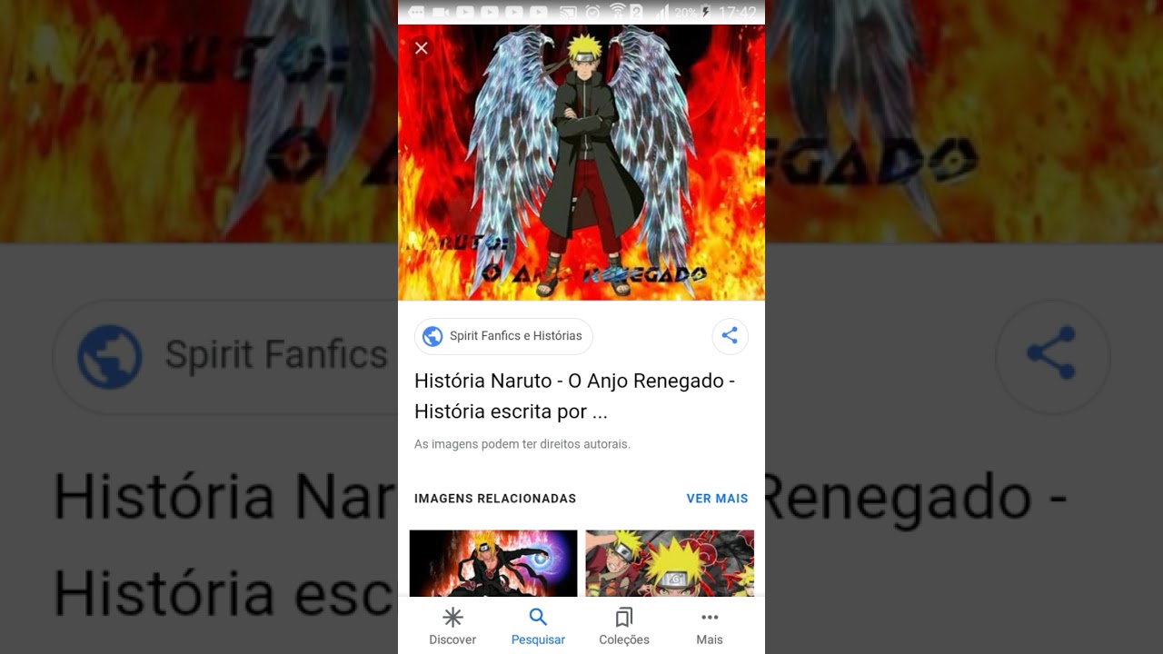 o que aconteceria se Naruto fosse metade anjo 1