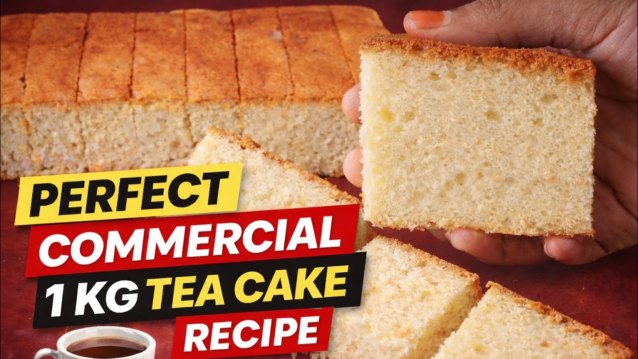1 kg Tea Cake recipe ||  ஸ்பாஞ்சி டீ கேக் செய்வது எப்படி?