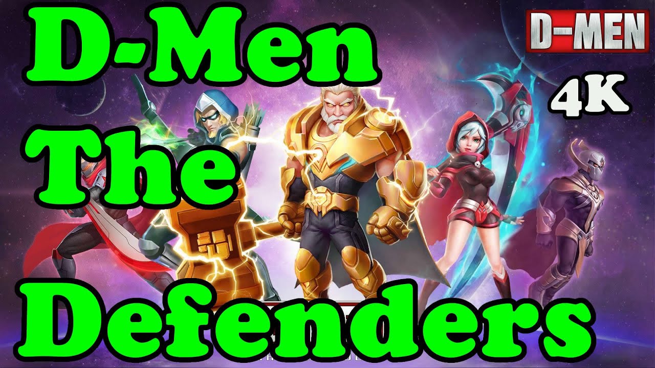 D-men The Defenders Gameplay - Stuck at 18-1