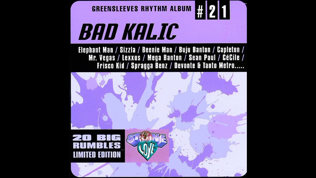 Bad Kalic Riddim Mix (2002) Elephant Man,Vybz Kartel,Sean Paul,Mr Vegas,Spragga Benz,Buju Banton...