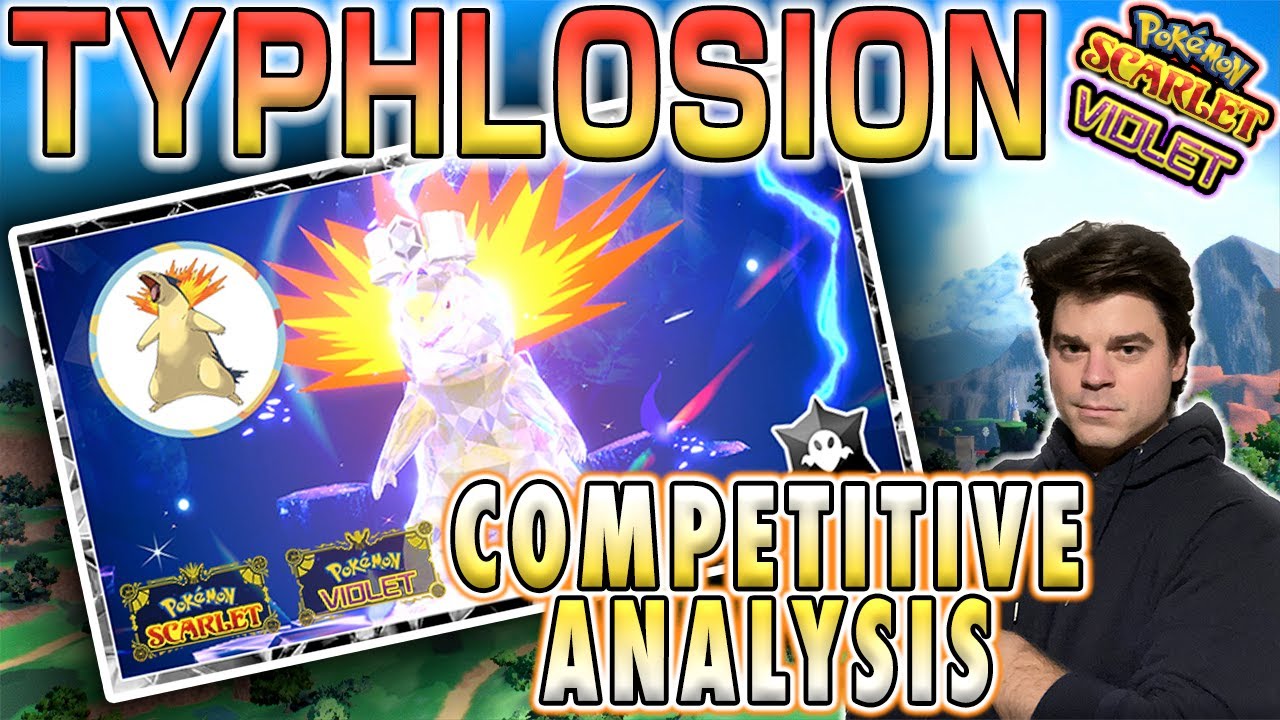 TYPHLOSION IS COMING TO POKEMON SCARLET AND VIOLET! Pro Competitive Analysis & Best Builds! 👍