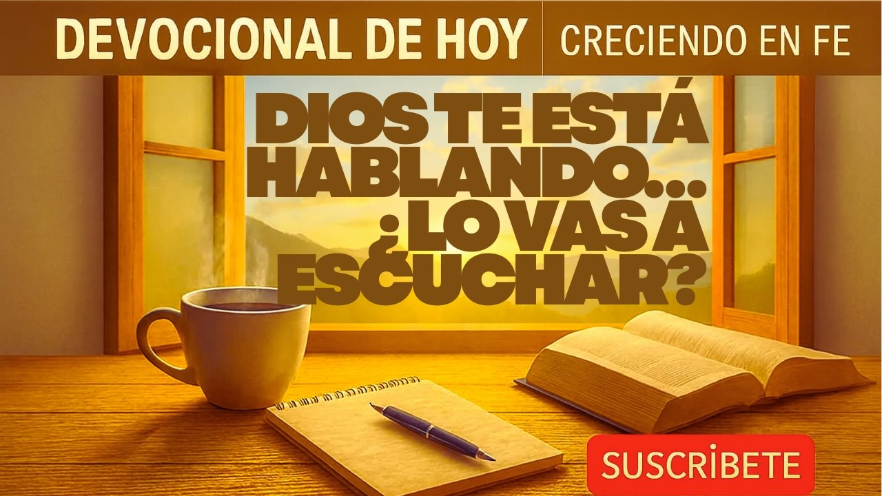 Dios Te Lleva al Desierto Para Hablar a Tu Coraz&oacute;n | Devocional Cristiano Inspirador|Creciendo en Fe