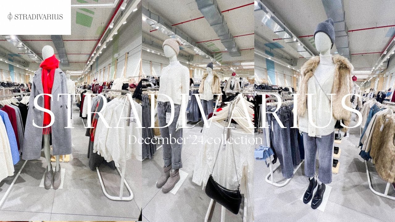 STRADIVARIUS WOMEN WINTER COLLECTION  *December 2024*