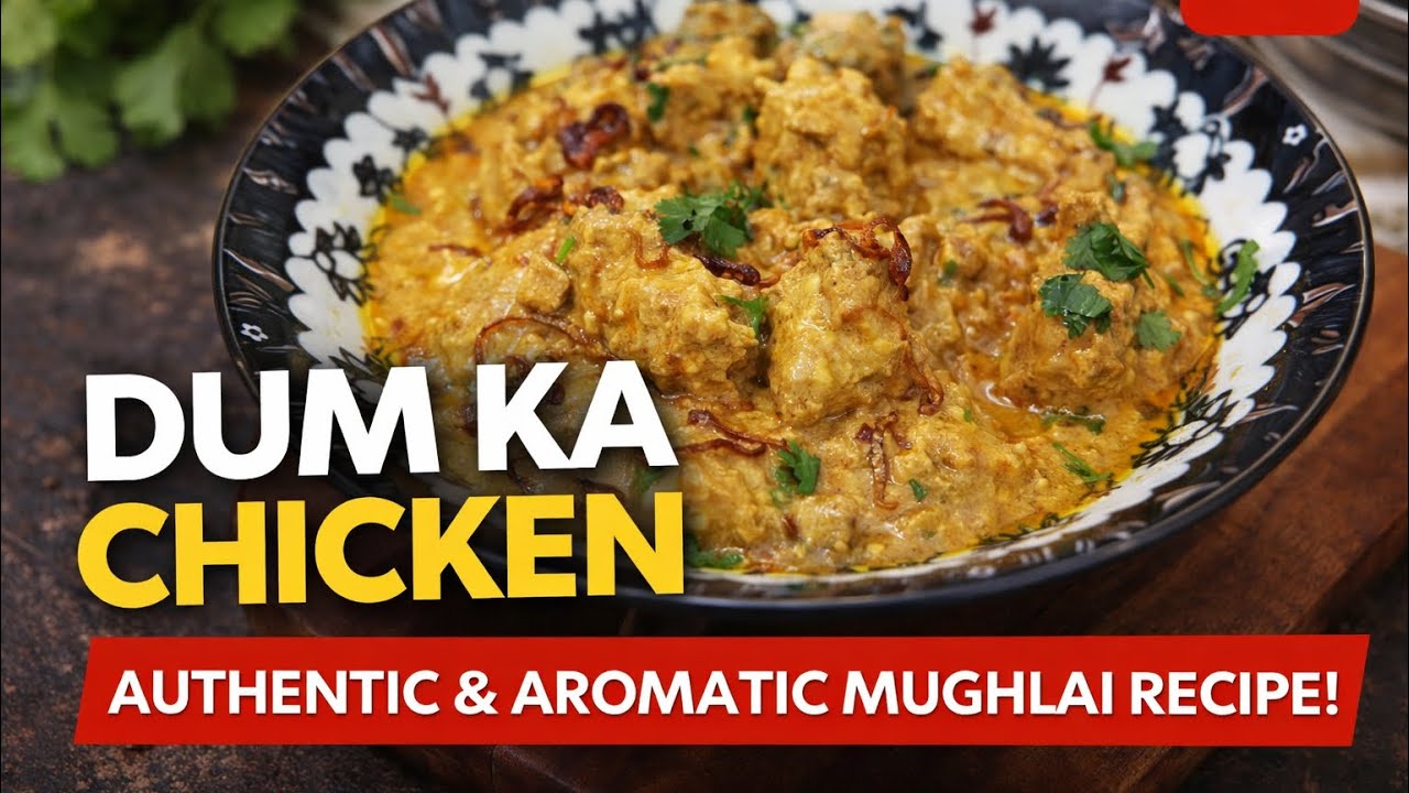 Mughlai Magic ✨ Nizami Dum Ka Chicken | Restaurant Style at Home 🥘 #cooking #homemade #viralvideo 