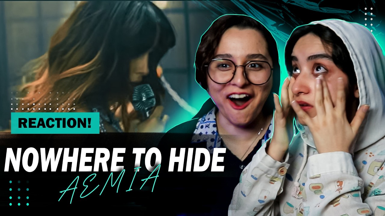 Aemia - Nowhere To Hide Reaction! واکنش به موزیک ویدیو جدید ای میا !