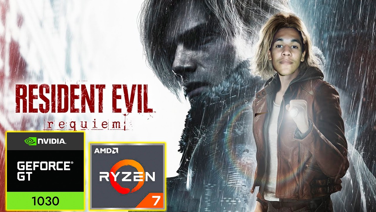 GT 1030 Resident Evil Requiem 🔥