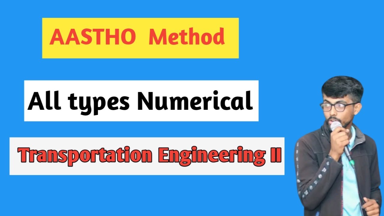 Design of Flexible Pavement Using AASHTO Method Part 2 I Numerical I By Dipak Dahal