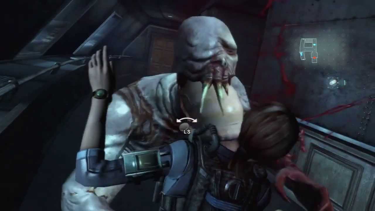 Resident Evil Revelations Gameplay Walkthrough Part 5 - Queen Zenobia - Campaign Episode 3