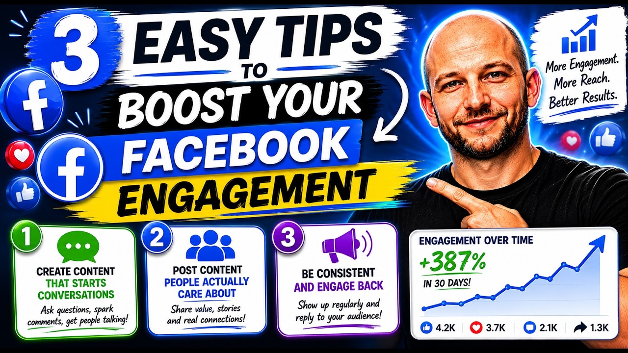 3 Easy Tips to Boost Your Facebook Engagement