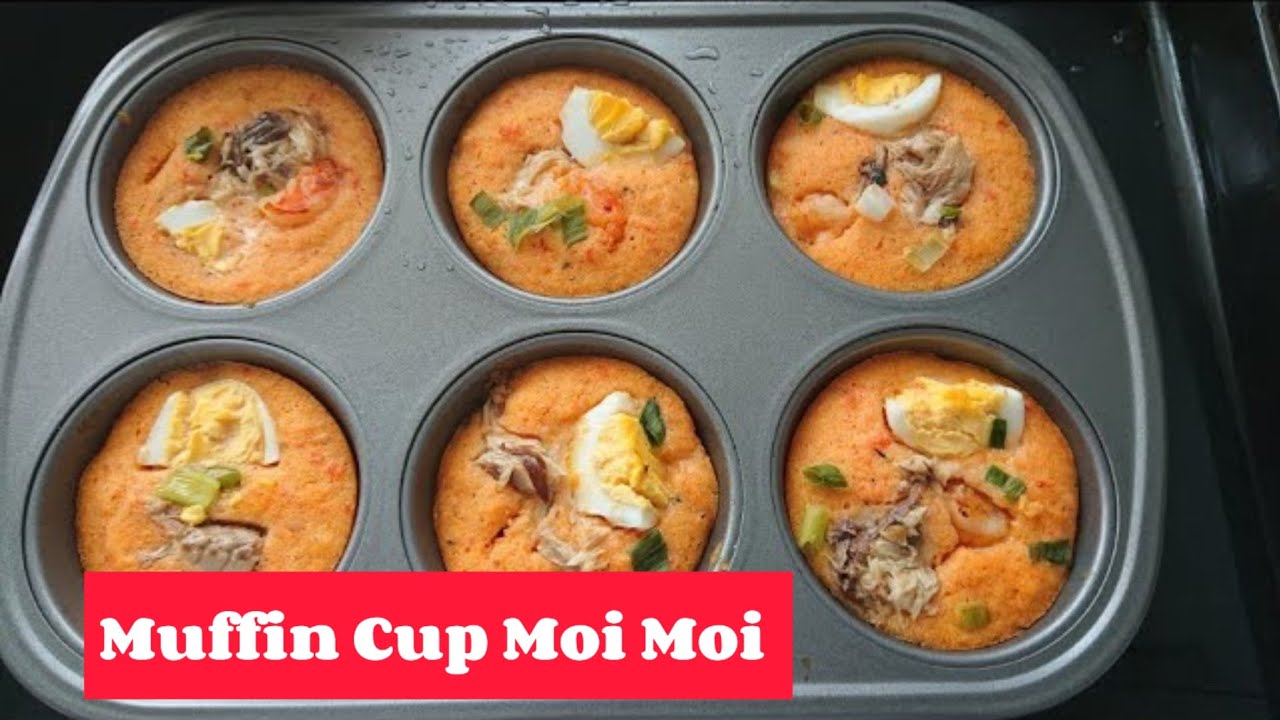 How To Make Oven Baked Moi Moi Muffins - Easy & Quick High Protein Meal