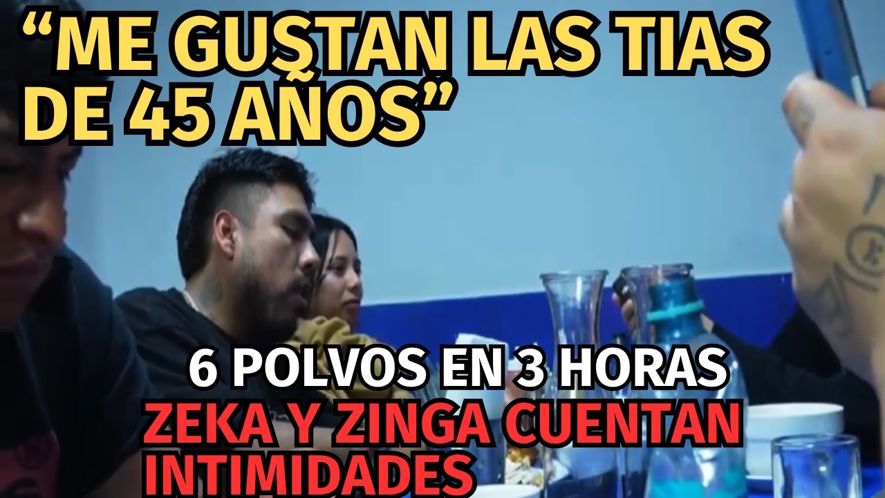 KINGTEKA CONFIESA FETICHE CON SEÑORAS DE 45 AÑOS😨​😂  ZEKA Y ZINGA CUENTAN SUS INTIMIDADES🥵​🔥​