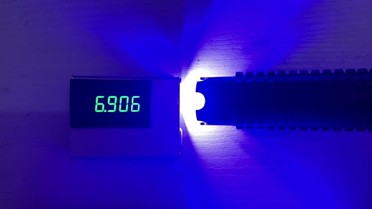 7W THOR H 2 Laser Pointer Power Test.