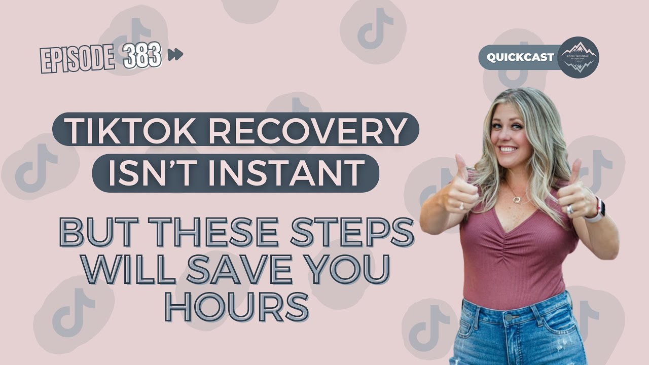 TikTok Account Recovery Tutorial