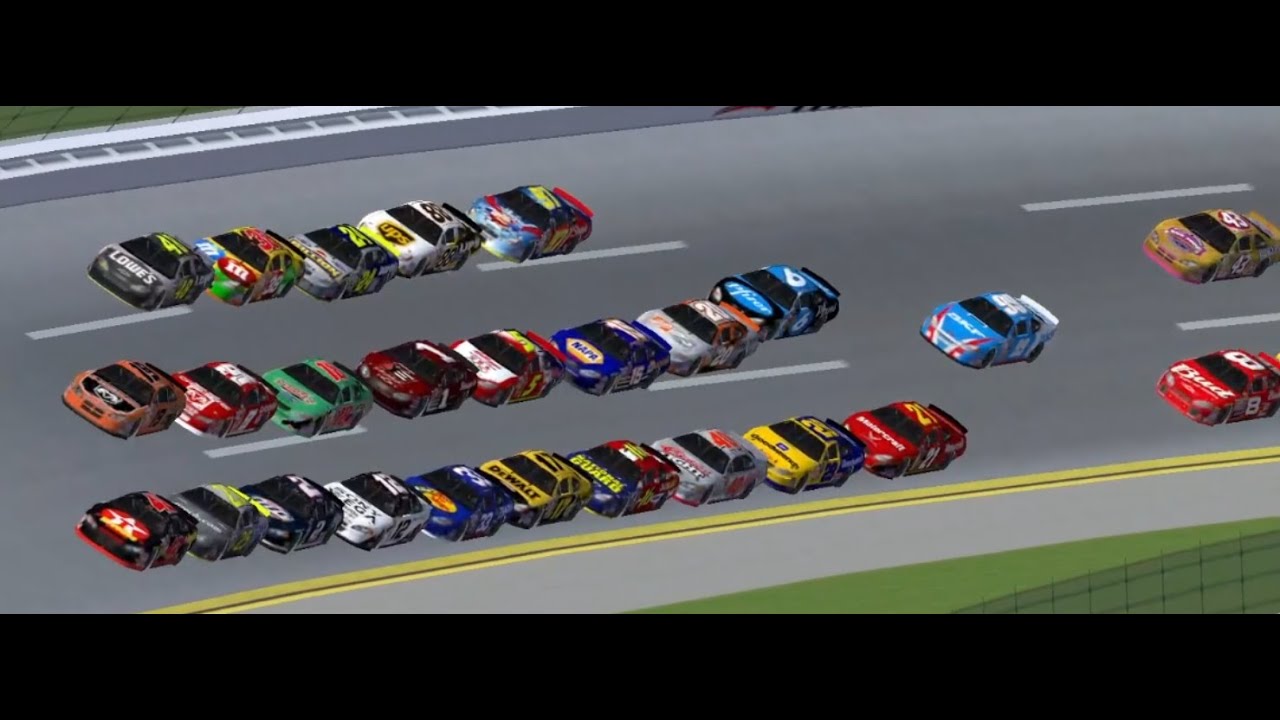 Nascar Virtual Racing Championship 2003 04' Race 8 At Talladega