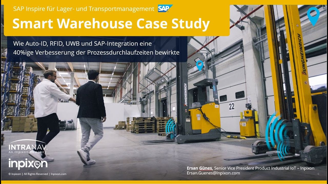 Case Study: Optimizing Process Throughput Times By 40% with RFID, UWB, IIoT & SAP Integration | GER