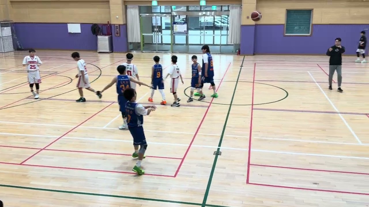  아산삼성 vs 동대문토모 1Q [청주연습경기]