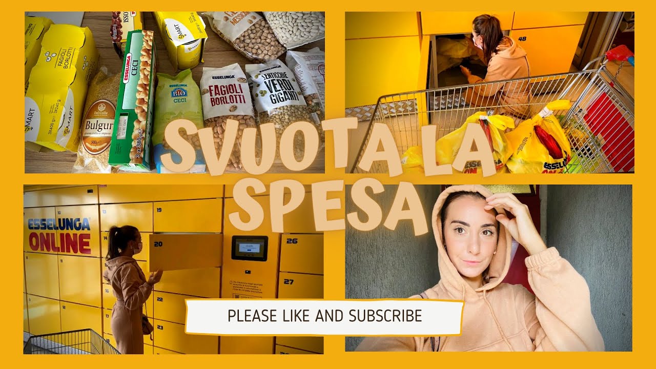 SVUOTA LA SPESA ESSELUNGA - esperienza locker - prodotti SMART