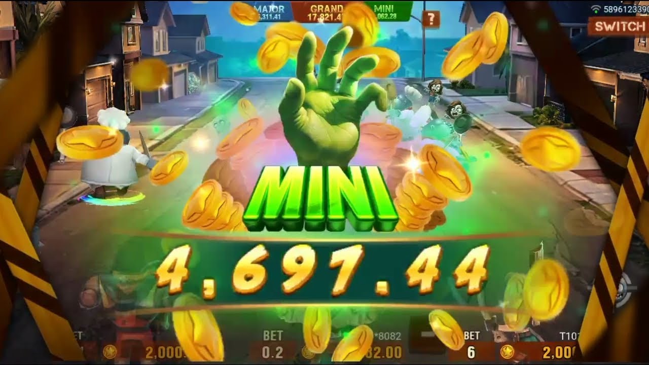 Fortune Zombie Shoot & Win 7,000 New Casino Gameplay | Win Mini jackpot Demo Gameplay 