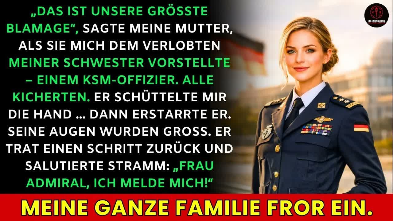 Sie verspotteten mich – bis der KSM Verlobte meiner Schwester aufstand und salutierte…