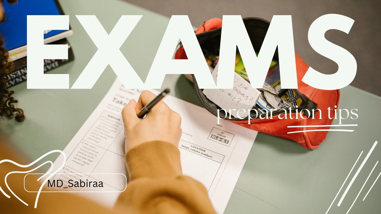 How to prepare for exams or tests | Exams preparation tips for students | MD_Sabira