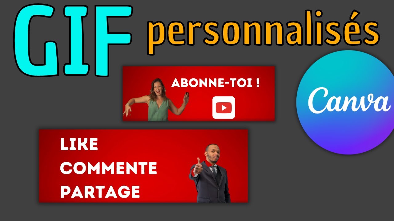 TUTO Canva : Créer des GIF pour vos vidéos YouTube