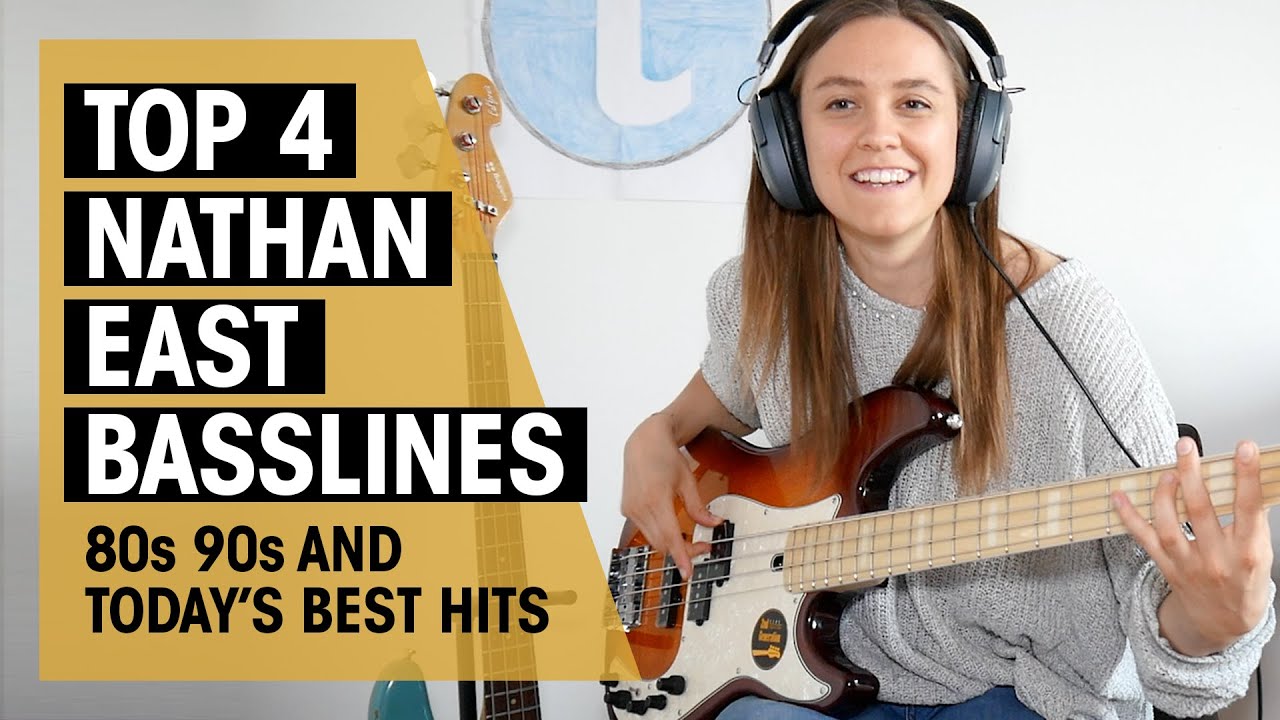 Top 4 Nathan East Basslines | Phil Collins, Daft Punk, Eric Clapton | Thomann