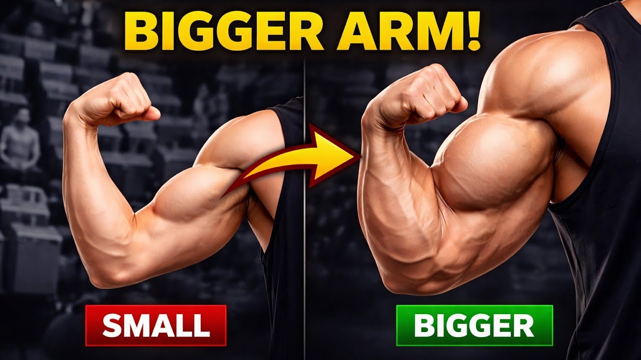 10 QUICK ARM MOVES TO BUILD BIGGER BICEPS AND TRICEPS