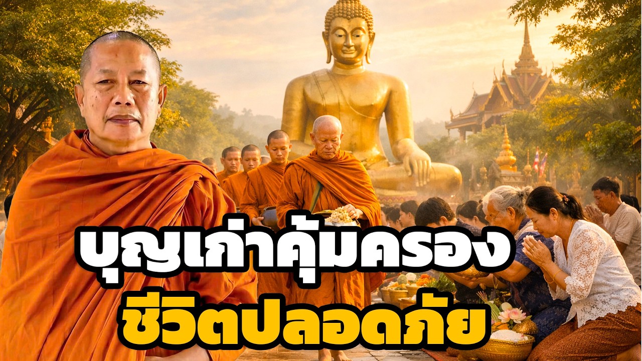 บุญรักษาคนดี  ธรรมะคลายทุกข์ พระมหาบุญช่วย ปัญญาวชิโร 5
