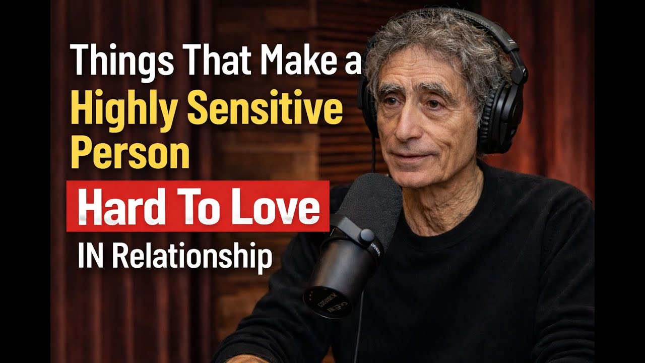 You’re Not Hard to Love — You’re Just a Highly Sensitive Woman | Dr Gabor Mate Relationship Advice