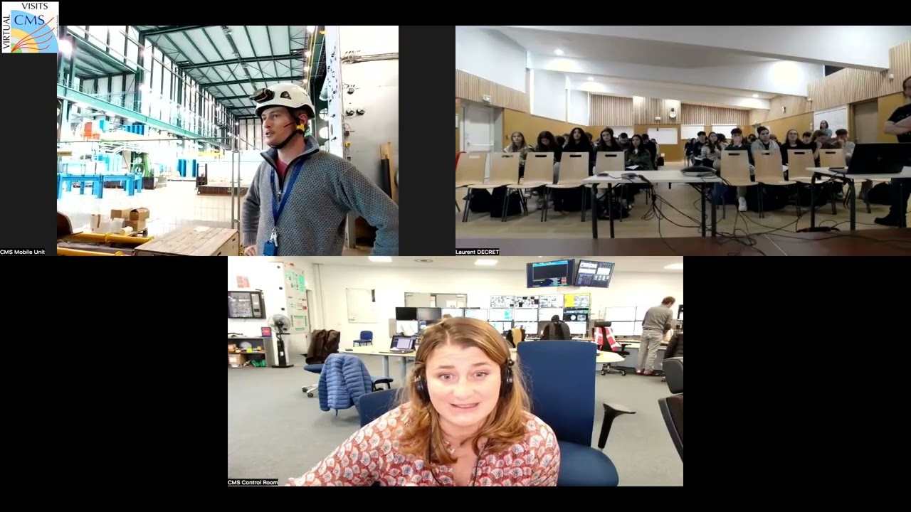 CMS Virtual Visit from France, 2025.11.10.