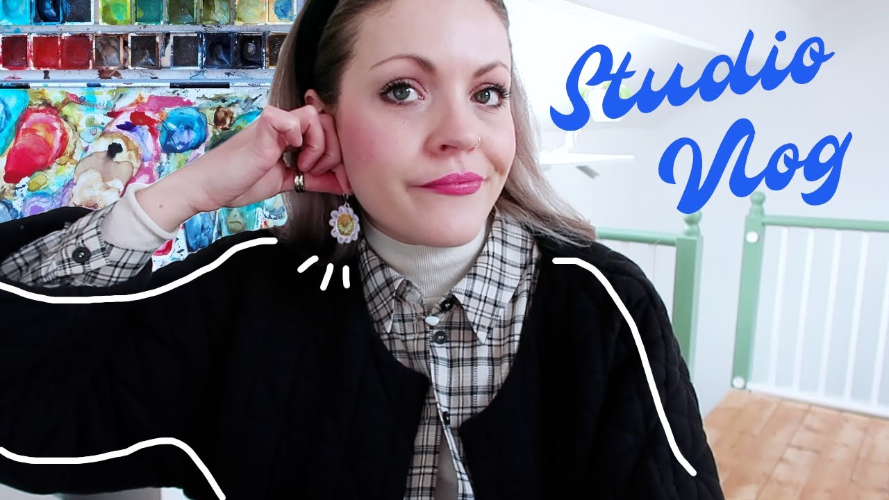 I Dressed Up For The Vlog | Staying Home To Paint