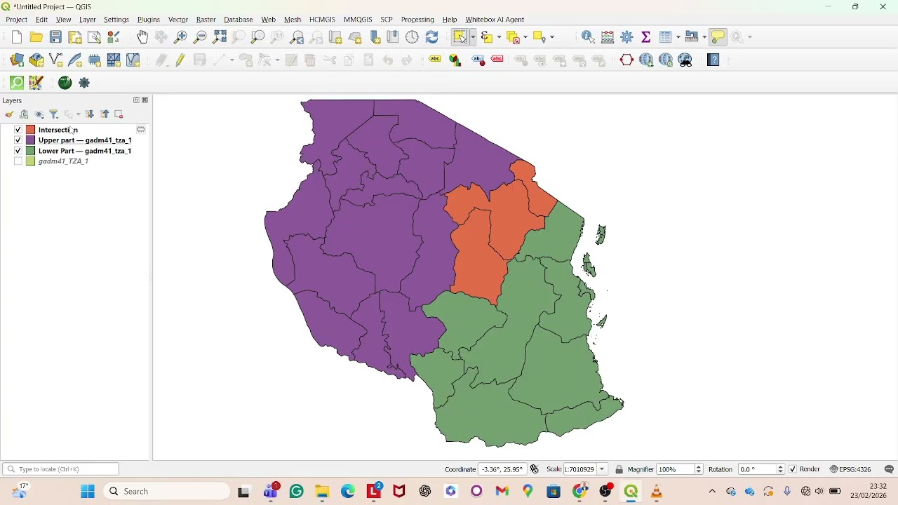 Geoprocessing Tools in Qgis