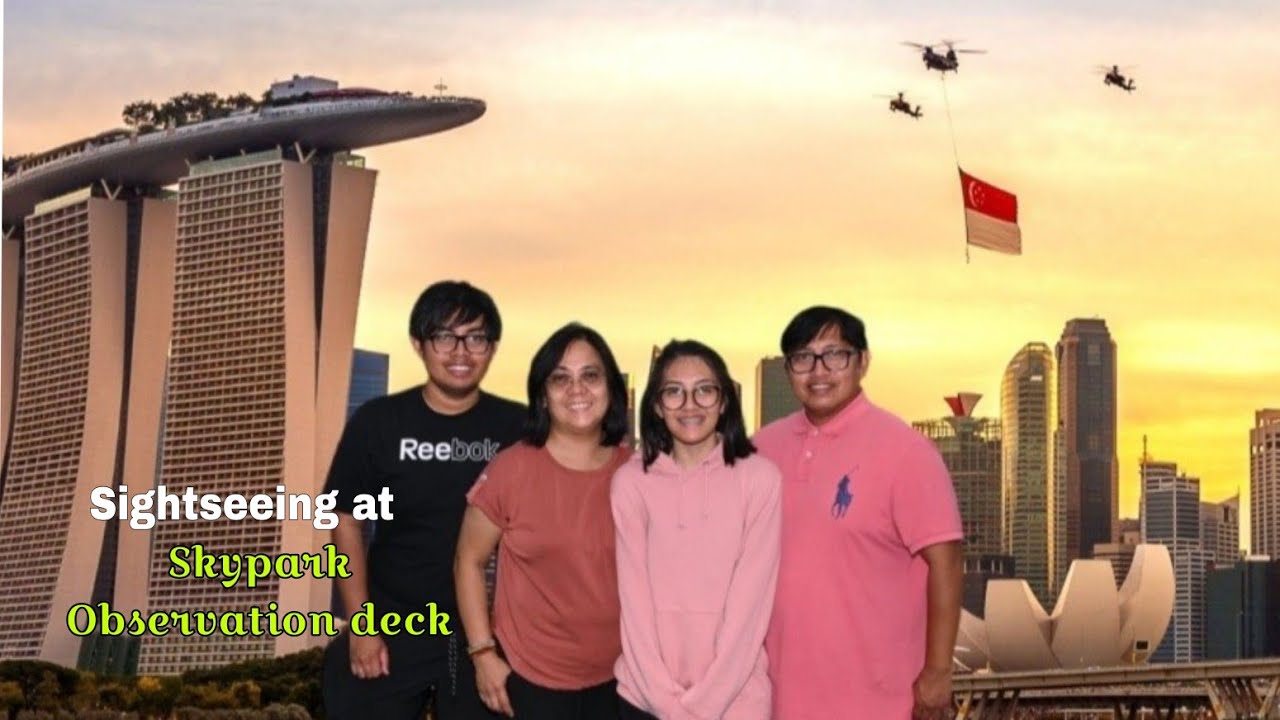 Sightseeing Skypark Observation deck #singapore #touristdestination #spectacular 