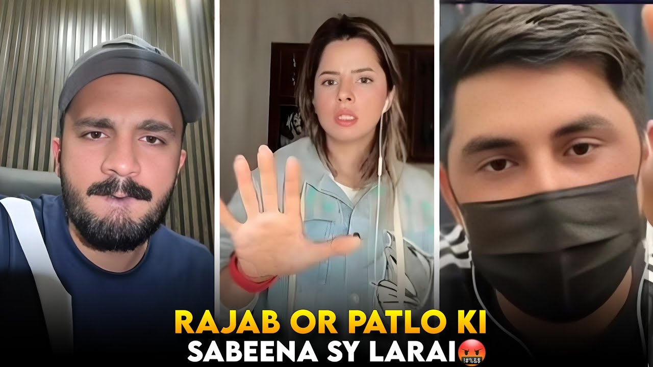 Rajab or Patlo ki Sabeena Sy Larai | Rajab vs Sabeena Challenge Match | Patlo Naraz ho Gaya Rajab Sy
