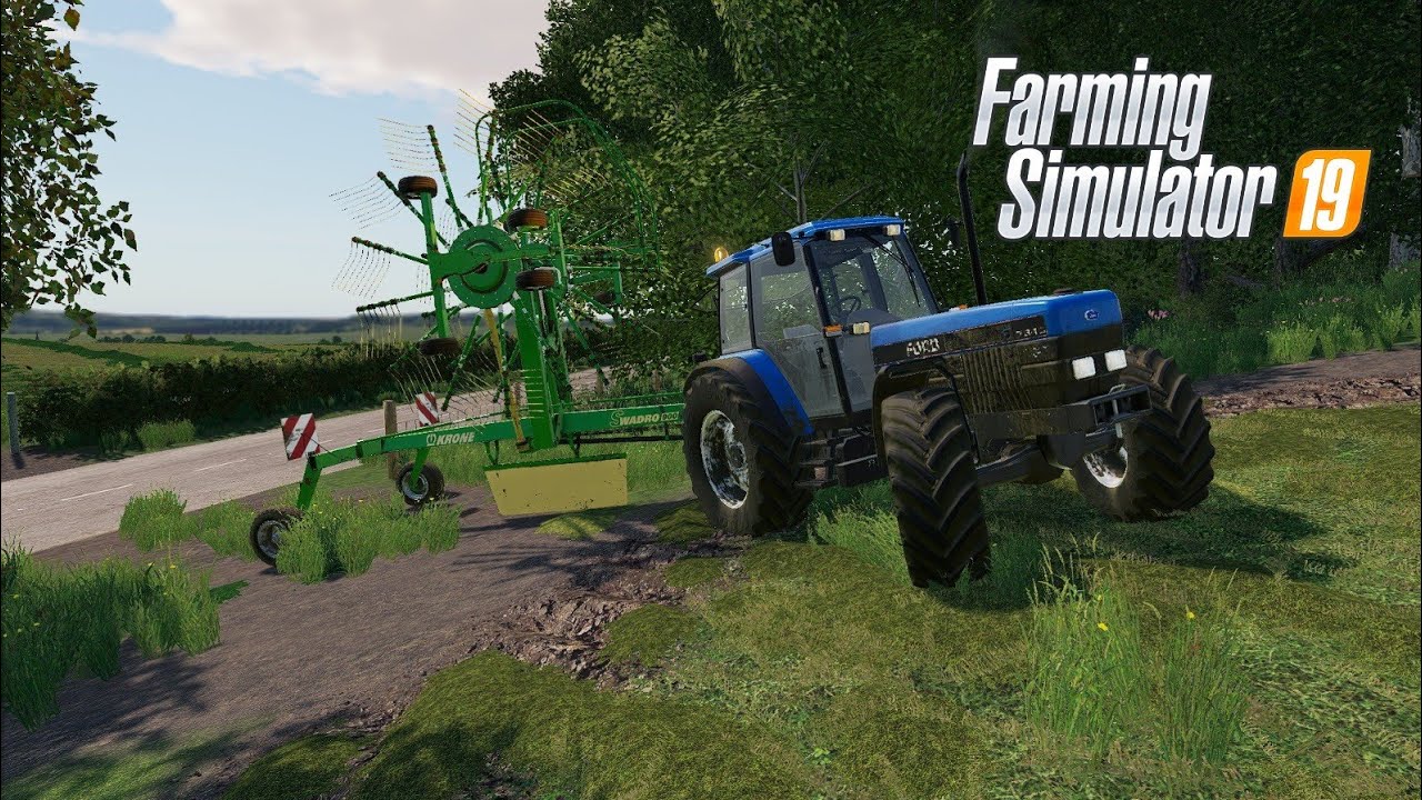 Bales on Fs19 Chelligton Valley #2