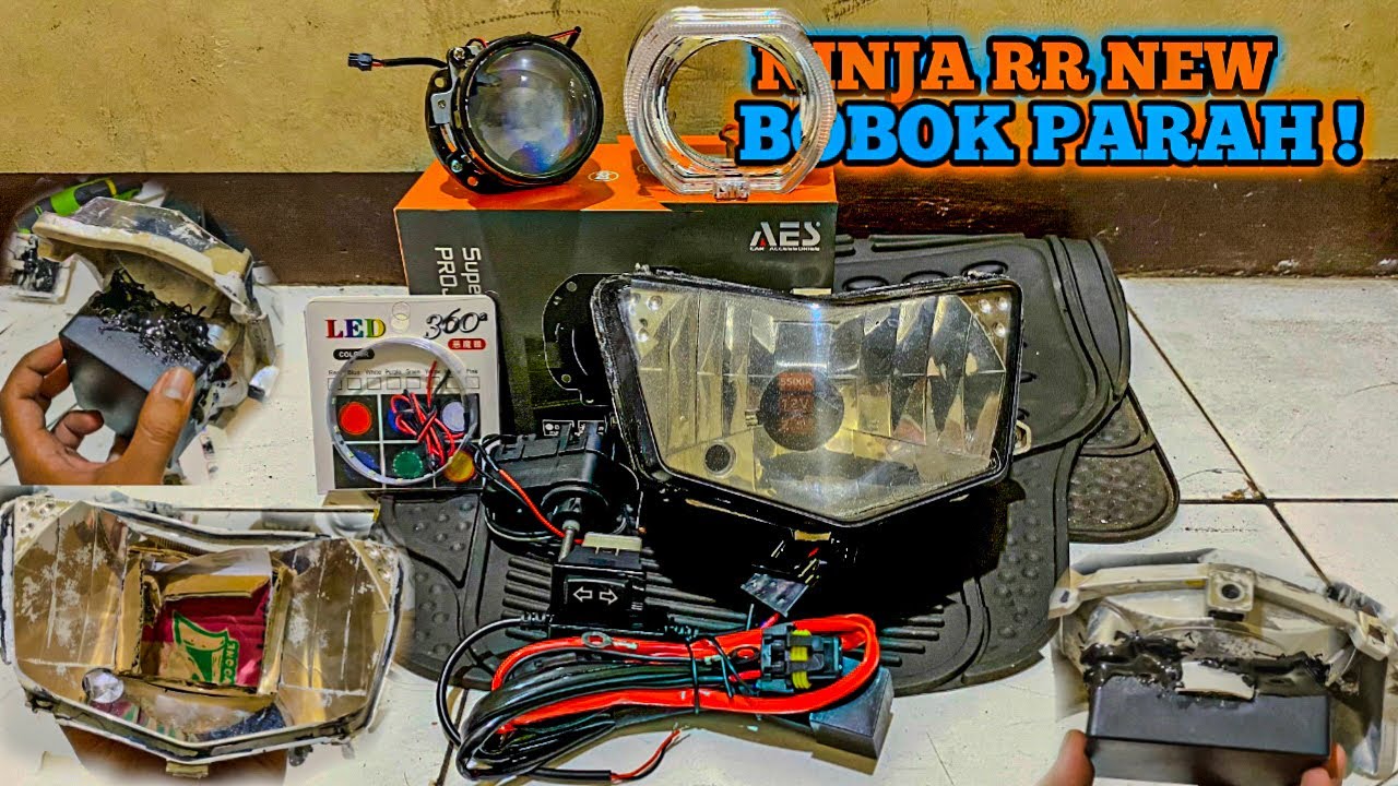 Biled 2,5 inc Ninja RR New, Wajib buat Retrofit Kecil
