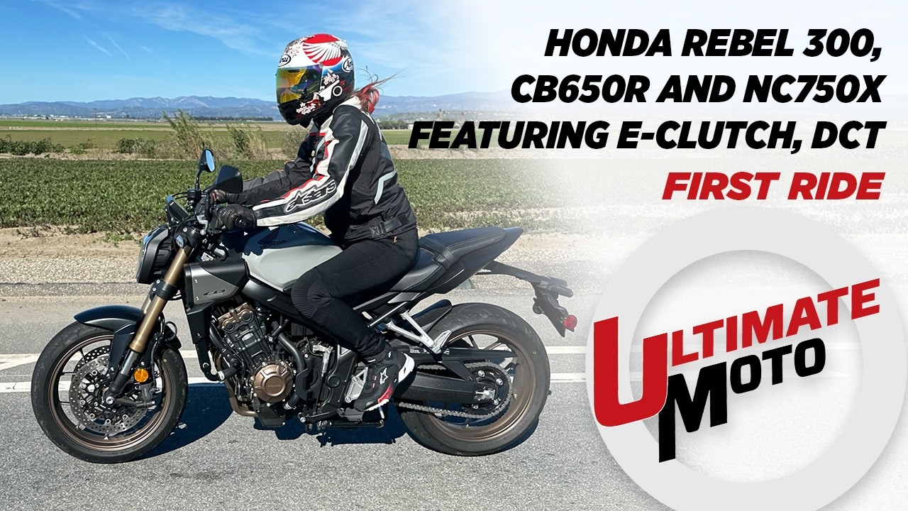 Honda e-Clutch Explained + First Ride Honda Rebel 300, CB650R & NC750X