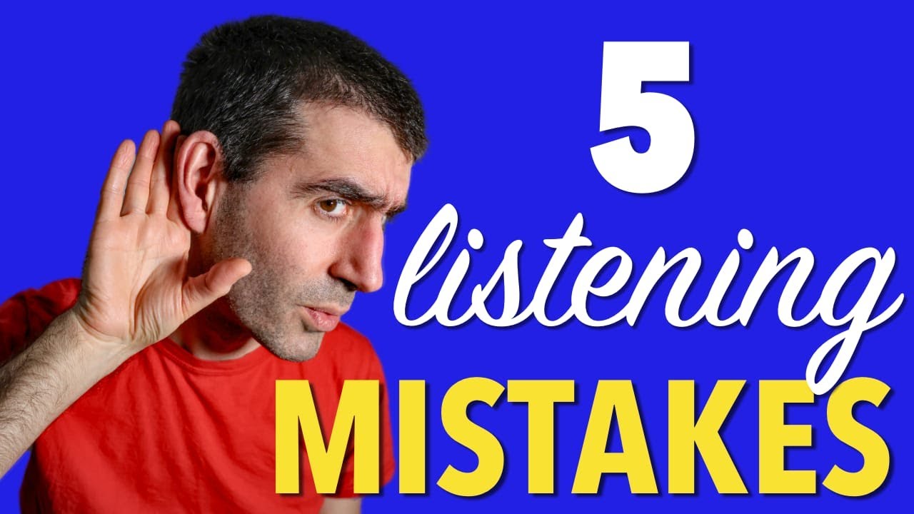 5 Listening MISTAKES to Avoid in the Workplace - plus Bonus Technique!