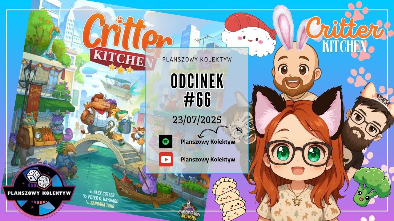 Planszowy Kolektyw #66 Zwierzęce Rewolucje czy tam Critter Kitchen czyli o promocjach słów kilka ;)