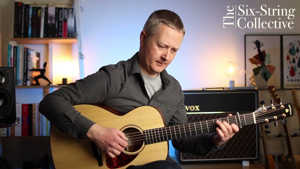 McNally S-12 Custom in Mahogany & German Moon Spruce [Demo 2]