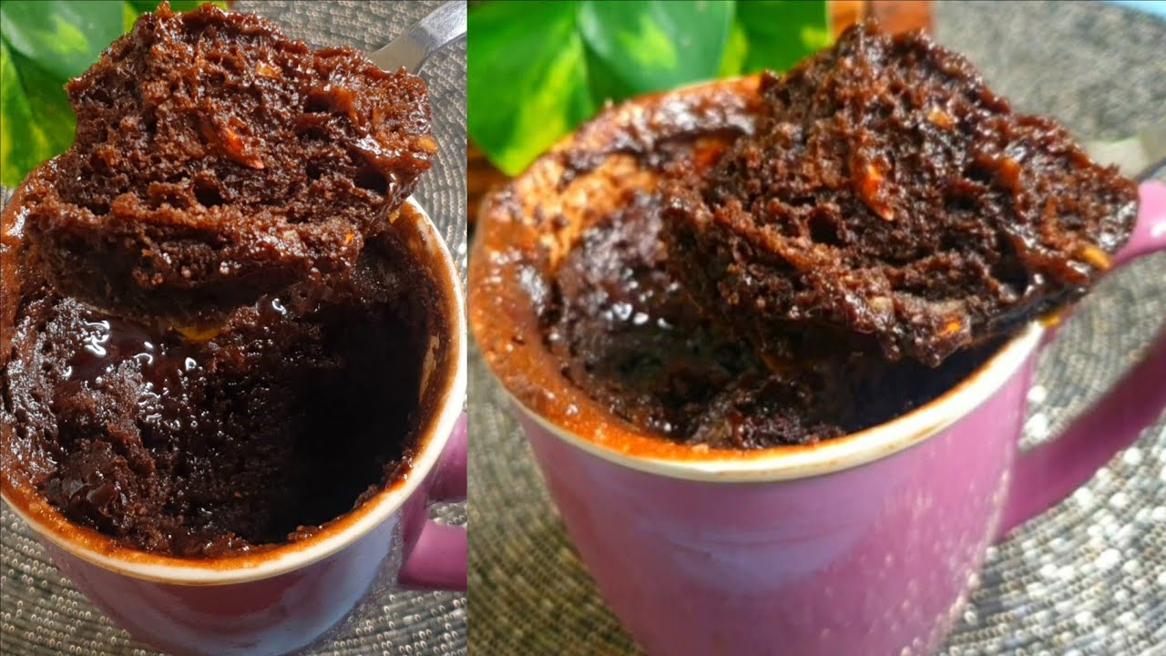 2 Min Eggless Mug Cake Recipe ❤️ | Super Soft And Rice Mug Cake | Eggless Chocolate Mug Cake ❤️