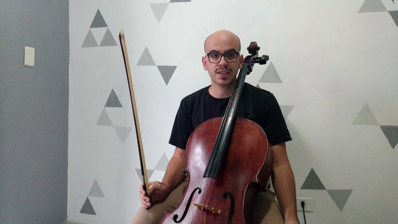 Método de Violoncelo Nelson Gama Vol. 1 (Capitulo IV - Exercício 2 em Fá Maior)
