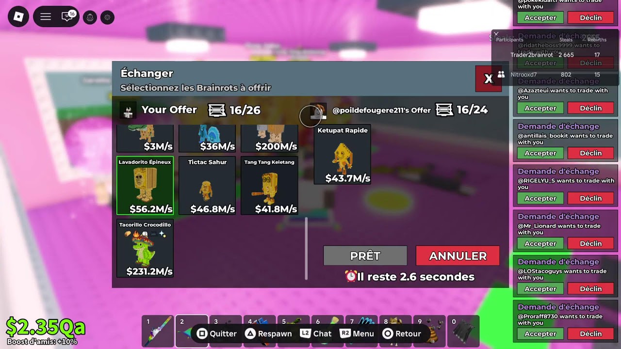 trade machine pseudo : lolosurps559