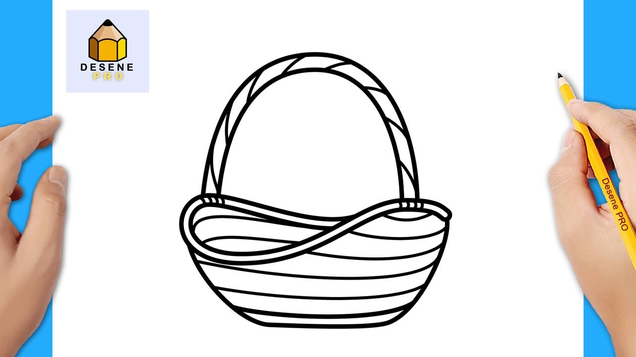Cum Să Desenezi un COȘ Pas cu Pas | Desene de Desenat